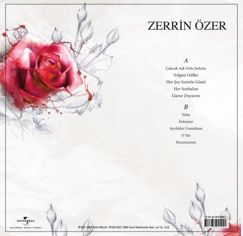 ZERRİN ÖZER - SEVGİLER LP PLAK