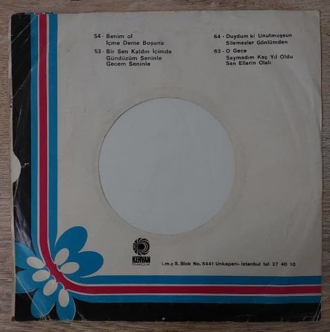 Muazzez Abacı – O Gece 45LİK PLAK