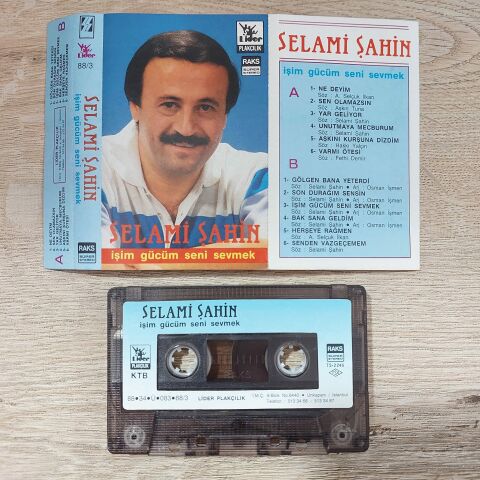 SELAMİ ŞAHİN - İŞİM GÜCÜM SENİ SEVMEK KASET