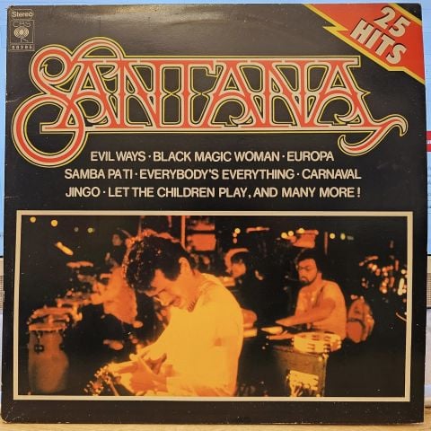 Santana – 25 Hits (The Sound Of Santana - 25 Santana Greats) LP PLAK