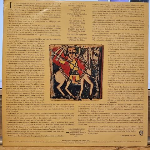 Paul Simon – Graceland LP PLAK