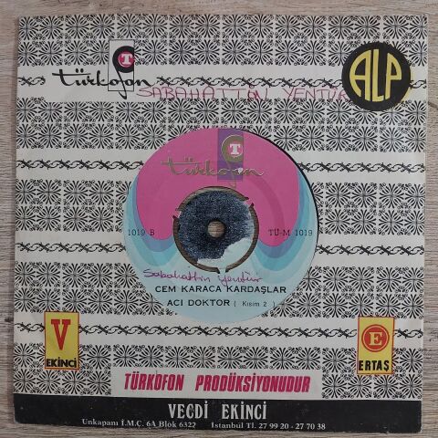 Cem Karaca, Kardaşlar – Acı Doktor 45LİK PLAK