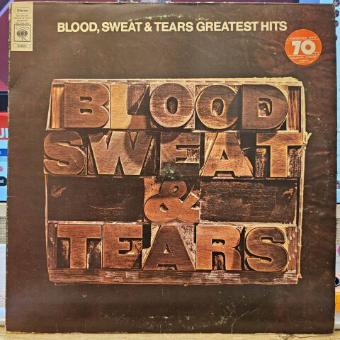 Blood, Sweat & Tears – Blood, Sweat & Tears Greatest Hits LP PLAK