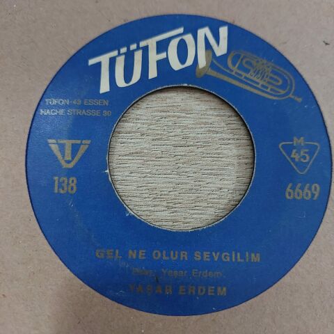 YAŞAR ERDEM - GEL NE OLUR SEVGİLİM 45LİK PLAK