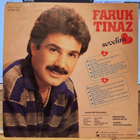 Faruk Tınaz – Sevelim LP PLAK