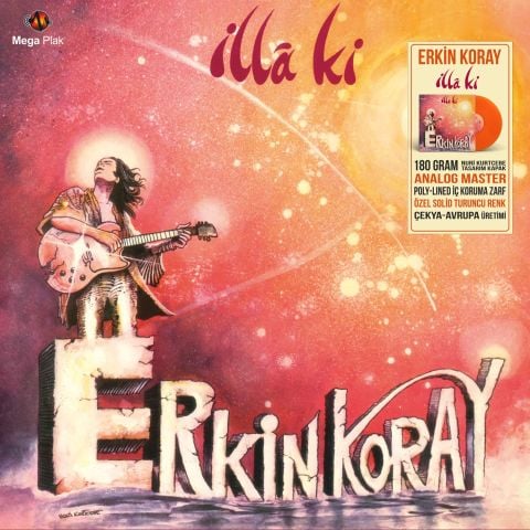 Erkin Koray – İllâ Ki (RENKLİ ORANGE) PLAK LP PLAK