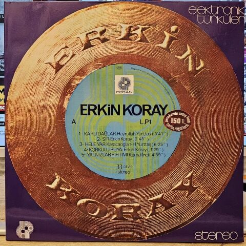 Erkin Koray – Elektronik Türküler LP PLAK
