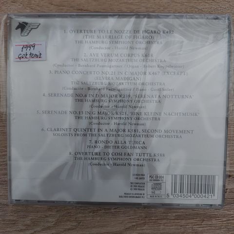 MOZART - THE CLASSIC COMPOSERS SERIES CD