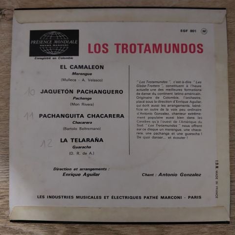 Los Trotamundos – El Camaleón 45LİK PLAK