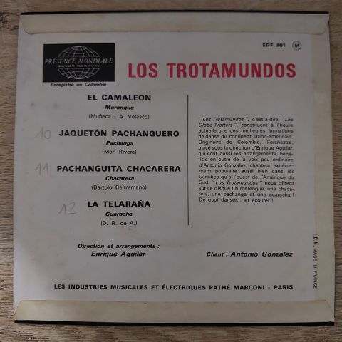 Los Trotamundos – El Camaleón 45LİK PLAK