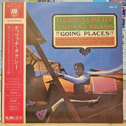 Herb Alpert And The Tijuana Brass – !!Going Places!! LP PLAK