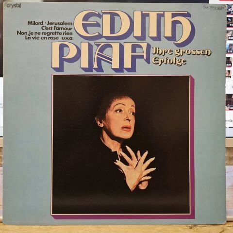 Edith Piaf – Ihre Grossen Erfolge LP PLAK