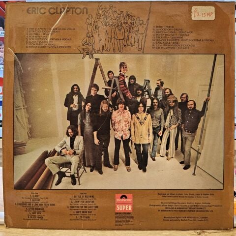Eric Clapton – Eric Clapton LP PLAK