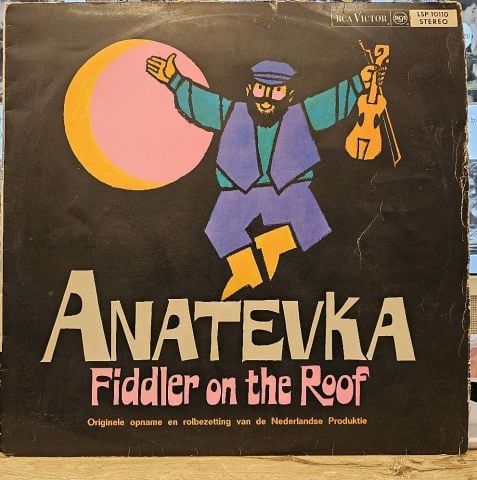 Joseph Stein, Jerry Bock, Sheldon Harnick, Lex Goudsmit – Anatevka (Fiddler On The Roof) LP PLAK