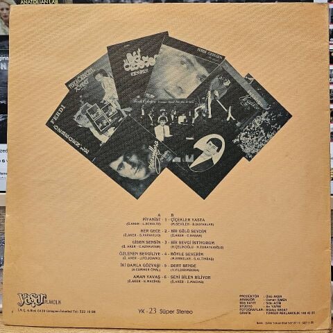 Ferdi Özbeğen – Piyanist LP PLAK