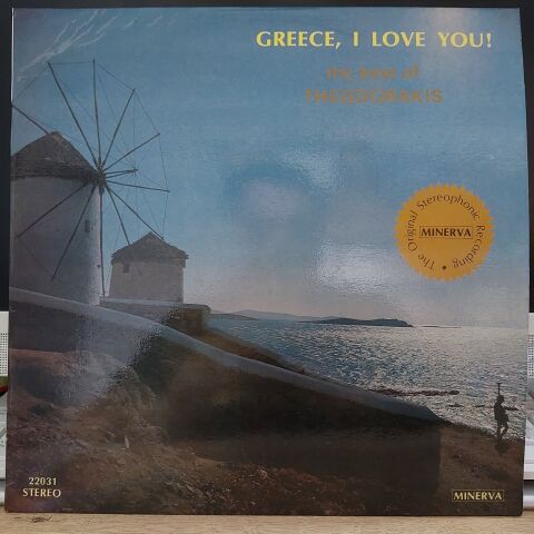Theodorakis* – Greece, I Love You! (The Best Of Theodorakis) LP PLAK