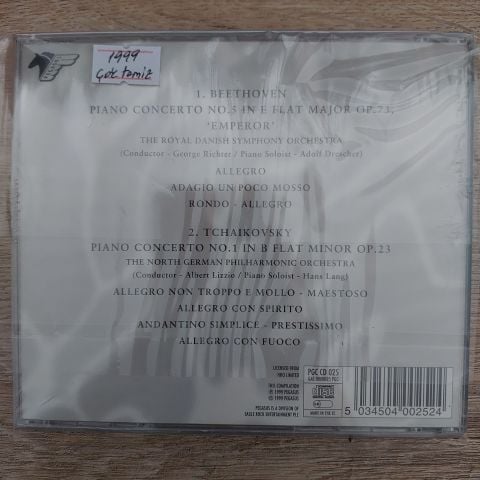 PIANO CONCERTOS CD
