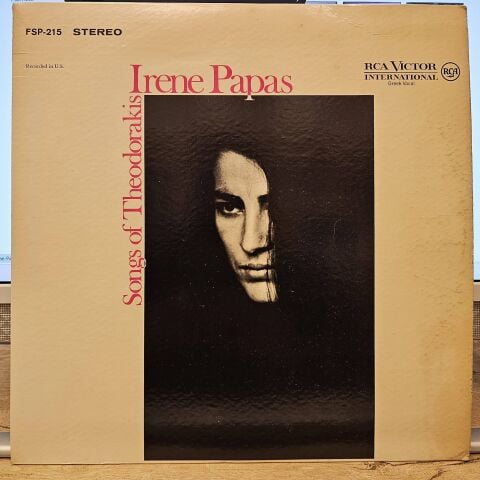 Irene Papas – Songs Of Theodorakis LP PLAK