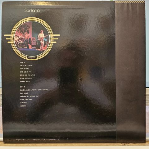 Santana – Gold Disc LP PLAK