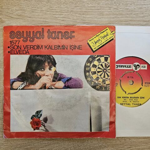 Seyyal Taner – Son Verdim Kalbimin İşine / Elveda 45LİK PLAK