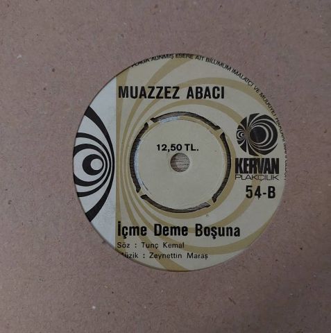 MUAZZEZ ABACI - BENİM OL 45LİK PLAK