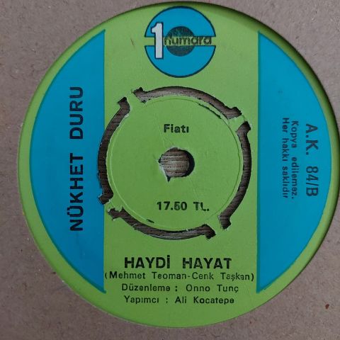 Nükhet Duru – Cambaz / Haydi Hayat 45LİK PLAK