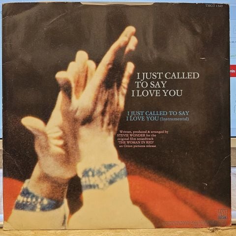 Stevie Wonder – I Just Called To Say I Love You LP PLAK