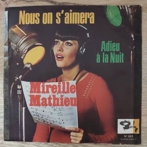 Mireille Mathieu – Nous On S'Aimera 45LİK PLAK