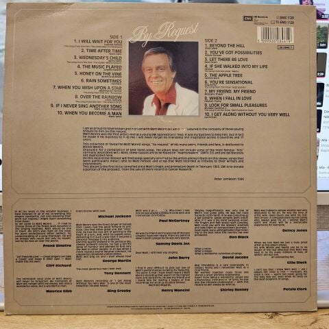 Matt Monro – By Request LP PLAK