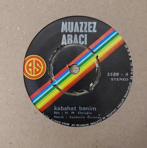 Muazzez Abacı – Kabahat Benim Mi? / Aşkolsun 45LİK PLAK