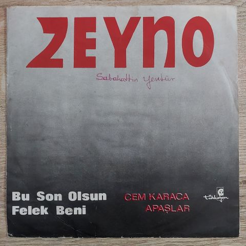 Cem Karaca - Apaşlar – Zeyno 45LİK PLAK