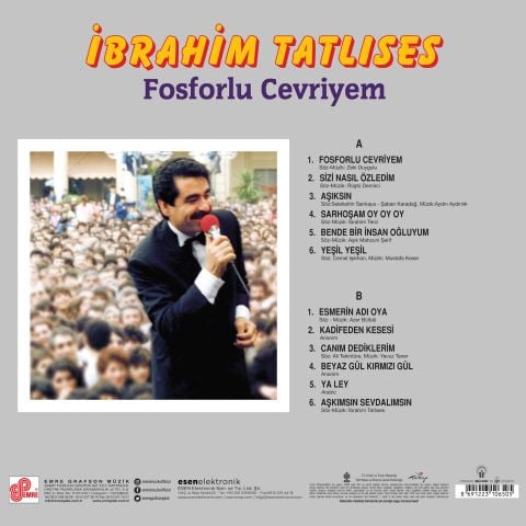 İbrahim Tatlıses - Fosforlu Cevriyem  LP PLAK