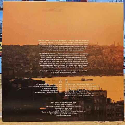 Various – Saz Beat 2 LP PLAK