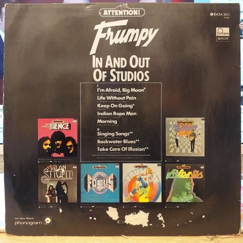 Frumpy – In And Out Of Studios LP PLAK