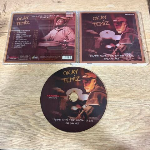 OKAY TEMİZ - YAŞAMIN RİTMİ = THE RHYTHM OF LIFE (BALKAN ART) CD