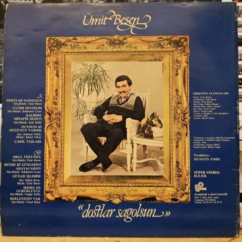 Ümit Besen – Dostlar Sağolsun LP PLAK
