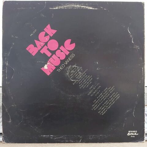 Theo Vaness – Back To Music LP PLAK