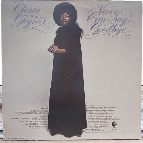 Gloria Gaynor – Never Can Say Goodbye LP PLAK
