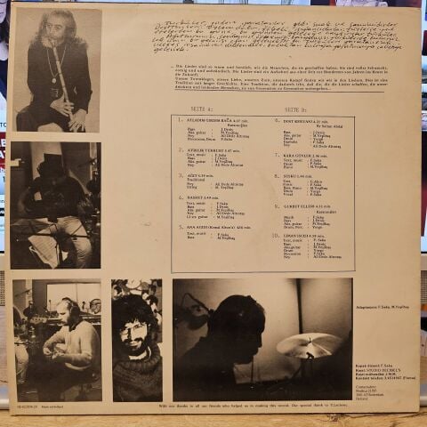 Fuat Saka – Sehnsuchtslied - Ayrılık Türküsü LP PLAK