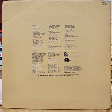 Grateful Dead – Europe '72 LP PLAK