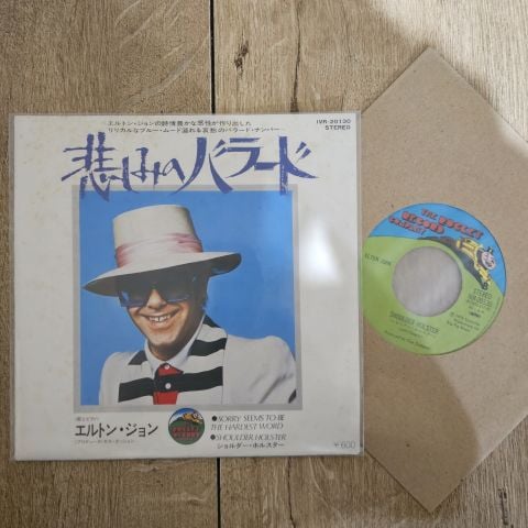 Sorry Seems To Be The Hardest Word 45LİK PLAK