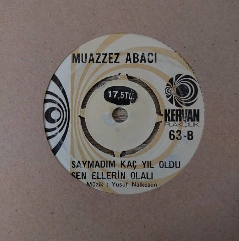 Muazzez Abacı - Saymadım Kaç Yıl Oldu Sen Ellerin Olalı 45LİK PLAK