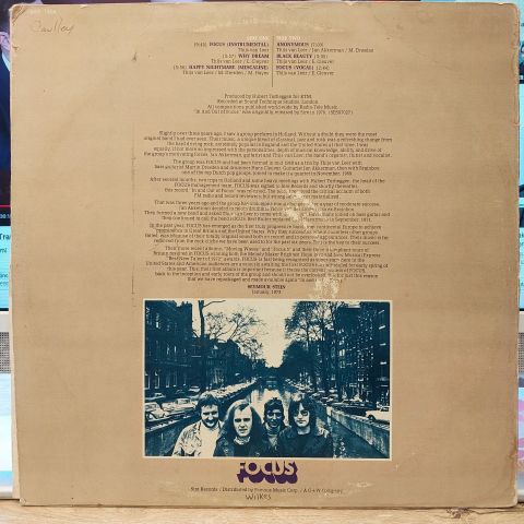 Focus – In And Out Of Focus LP PLAK