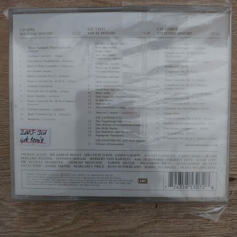 MOZART - CLASSICAL LEGENDS CD