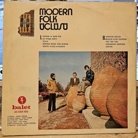 Modern Folk Üçlüsü – Modern Folk Üçlüsü LP PLAK