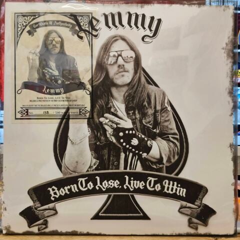 Lemmy – Born To Lose, Live To Win LP PLAK