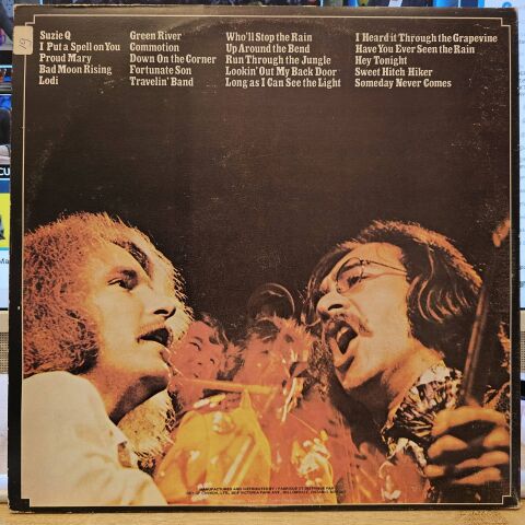 Creedence Clearwater Revival Featuring John Fogerty – Chronicle (The 20 Greatest Hits) LP PLAK...