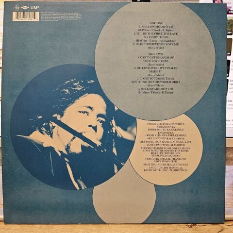 BARRY WHİTE - CANT GET ENOUGH LP PLAK
