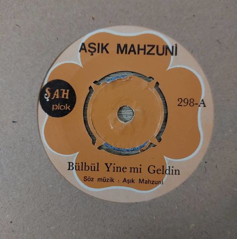 Aşık Mahzuni Şerif – Bülbül Yine Mi Geldin / Meydan Sizindir 45LİK PLAK