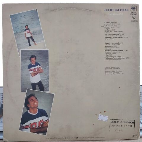 Julio Iglesias – Sentimental LP PLAK
